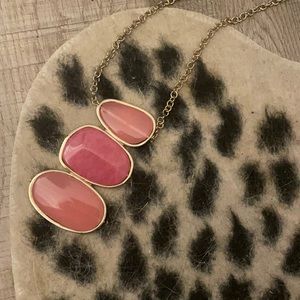 Gorgeous Chico’s Pink Long Pendant Necklace